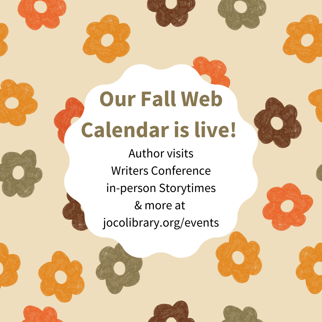 Our Fall Calendar is up Johnson County Library