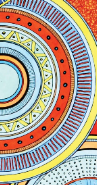 Color Our World Concentric circles and mandala-like designs