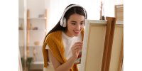 Paint with eAudiobooks