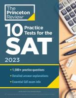 10 Practice Tests for the SAT