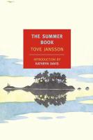 The Summer Book by Töve Jansson cover image includes a painting of a small island surrounded by sea and sky