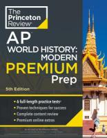 AP World History: Modern Premium Prep