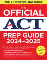  The Official ACT Prep Guide