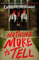 Nothing More to Tell Nothing More to Tell book cover