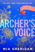 Archer's Voice Archer's Voice book cover