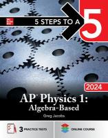 AP Physics 1 Algebra-based 2024 AP Physics 1 Algebra-based 2024 by Greg Jacobs